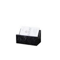 Blank Business Card Holder (Black Zebra)